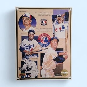 Limited Edition Montreal Expos Collector Print (#10245 / 22,000)